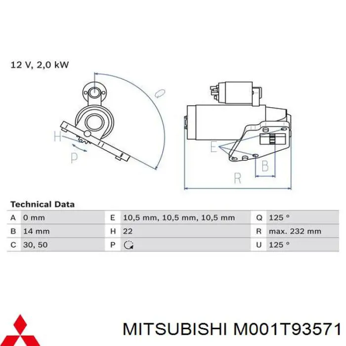  M001T93571 Mitsubishi