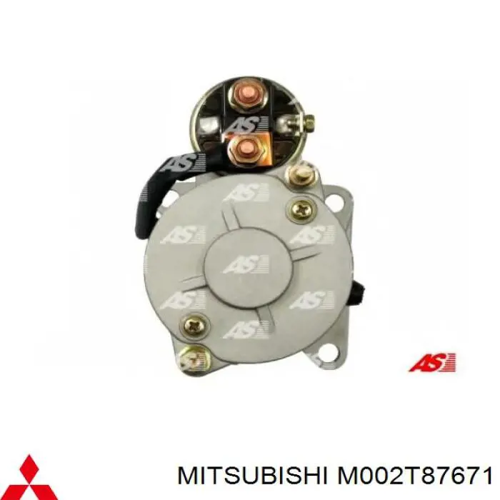 Стартер M002T87671 Mitsubishi