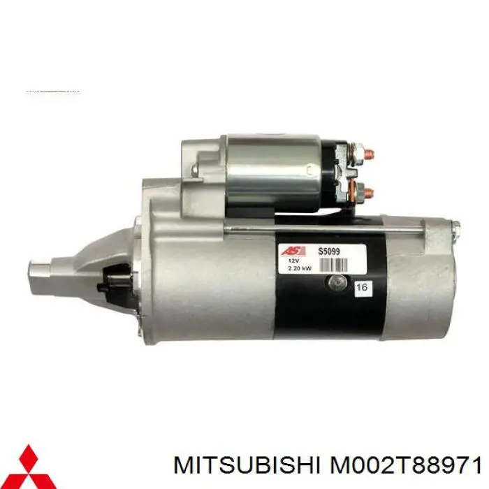 Стартер Mitsubishi M002T88971 ціна, від 146.36 USD