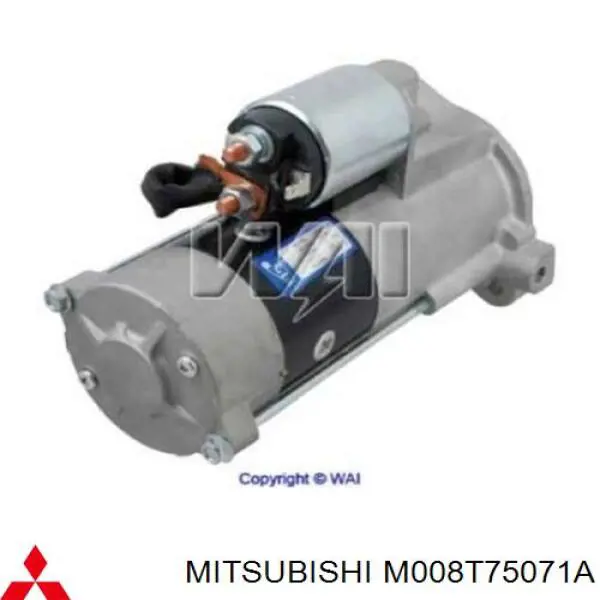 M008T75071A Mitsubishi Стартер двигуна