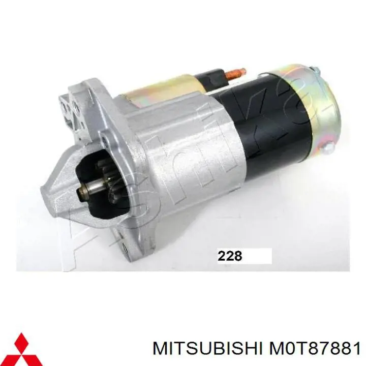 Стартер Mitsubishi M0T87881 ціна, від 38.76 USD