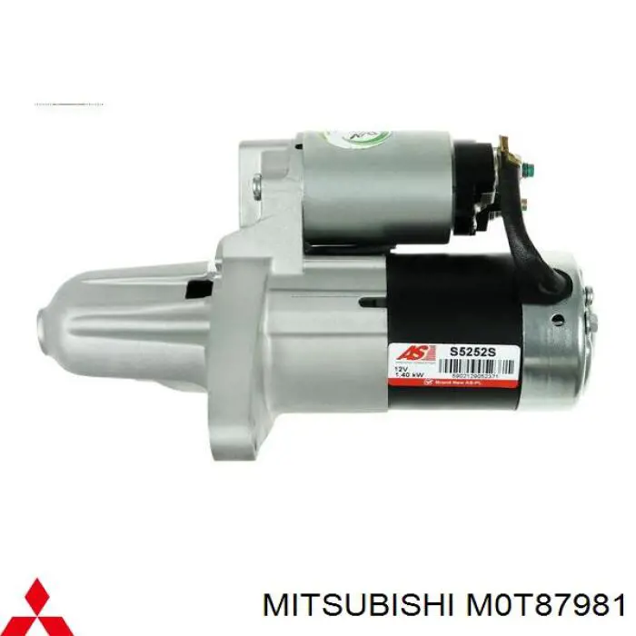 Стартер Mitsubishi M0T87981 ціна, від 50.79 USD
