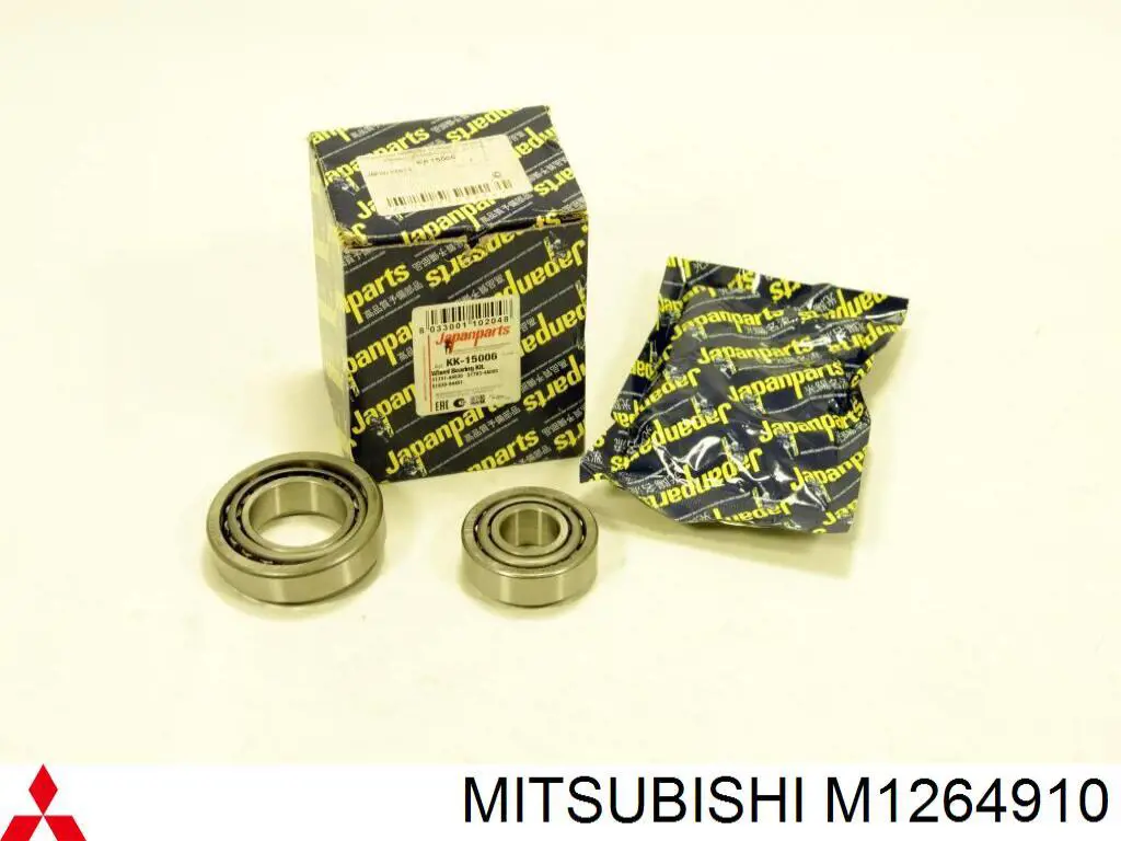 Підшипник маточини передньої, зовнішній M1264910 Mitsubishi