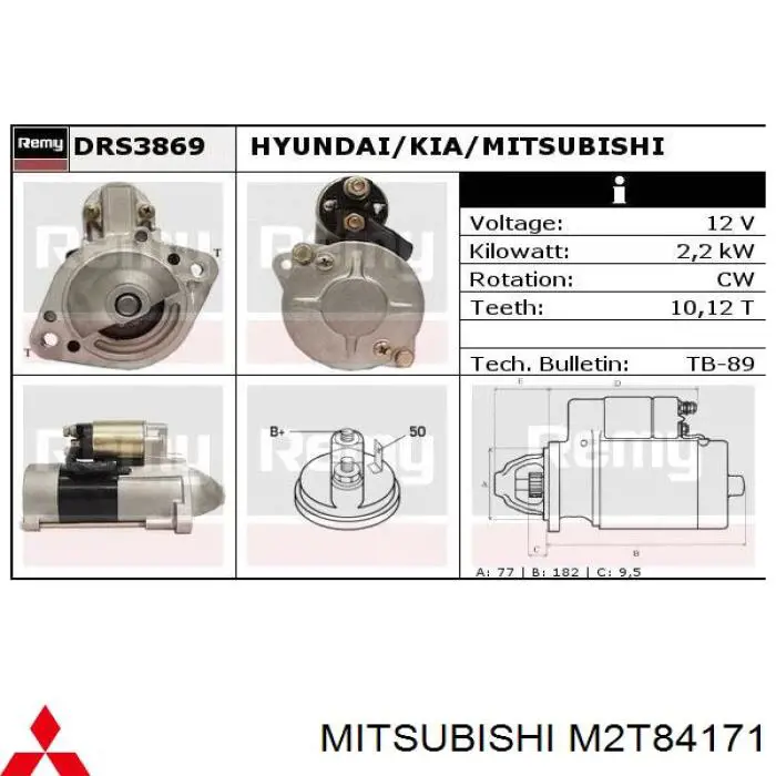  M2T84171ZT Mitsubishi