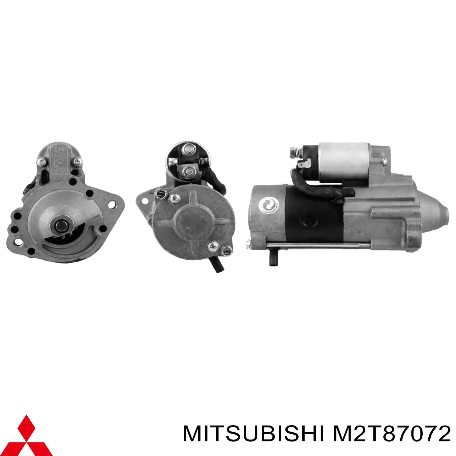 M2T87072 Mitsubishi стартер