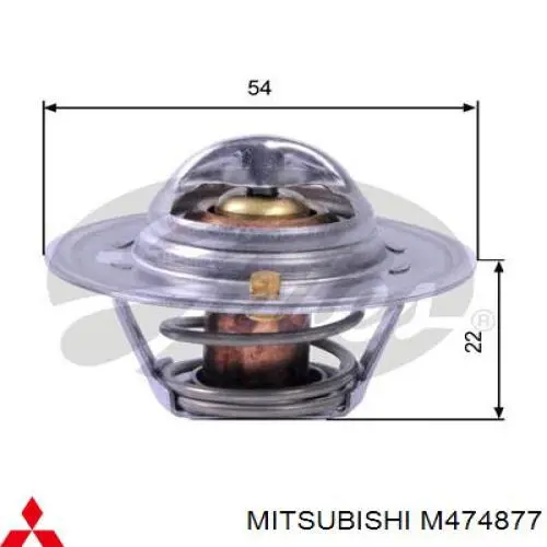 Термостат M474877 Mitsubishi