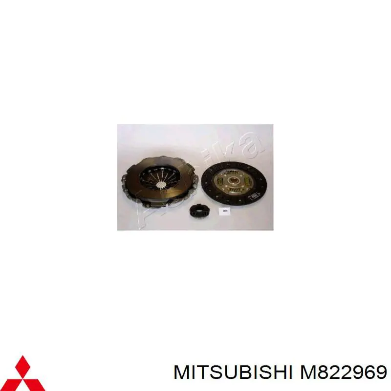 M822969 Mitsubishi комплект зчеплення (3 частини)