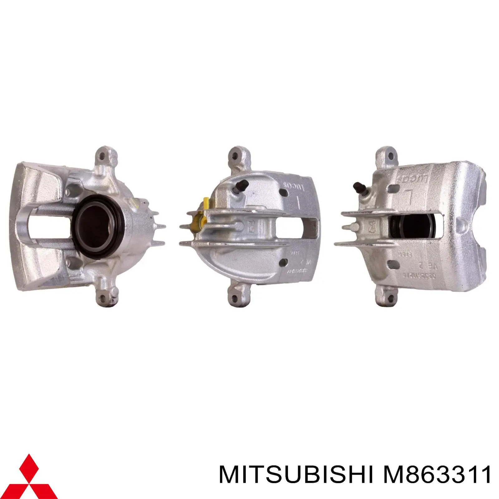 Купити M863311 Mitsubishi Супорт гальмівний передній лівий