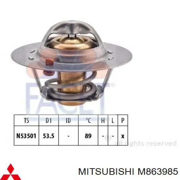 M863985 Mitsubishi термостат