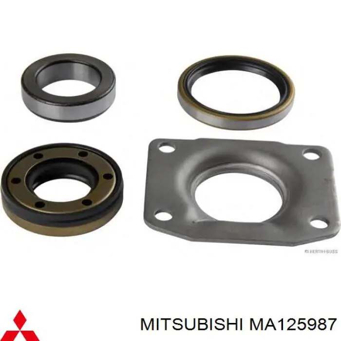 Кільце стопорне підшипника задньої піввісі Mitsubishi MA125987 ціна, від 3.88 USD
