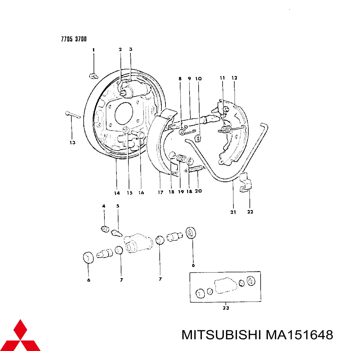  MA151648 Mitsubishi