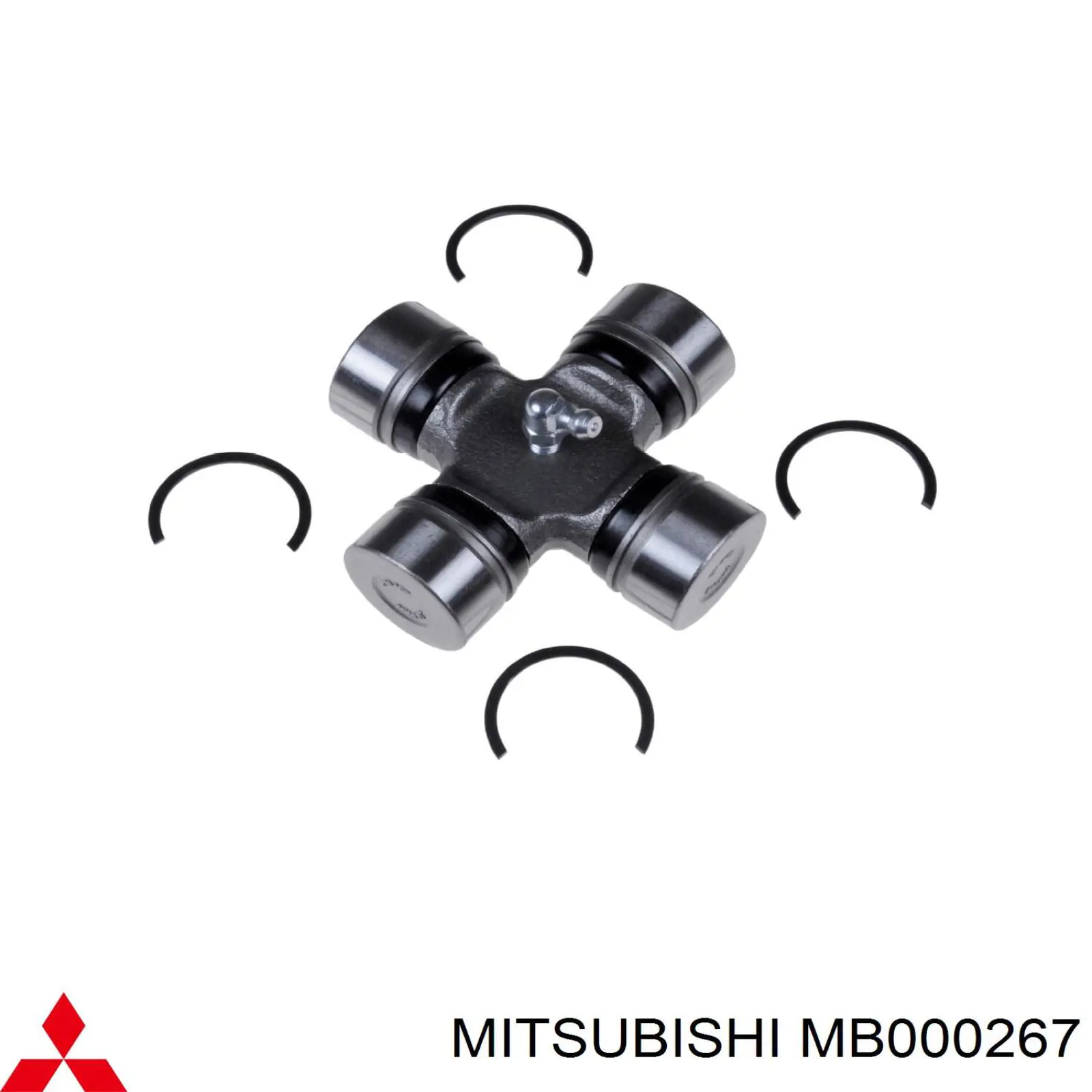 Хрестовина карданного валу Mitsubishi MB000267 ціна, від 15.61 USD
