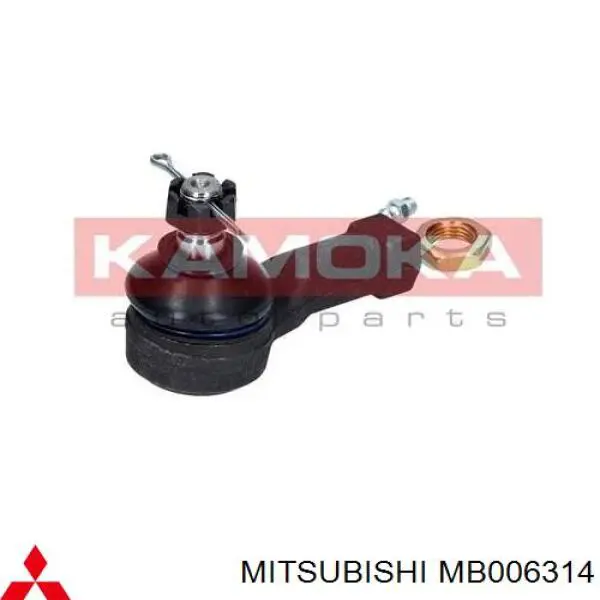 Накінечник рульової тяги, зовнішній MB006314 Mitsubishi