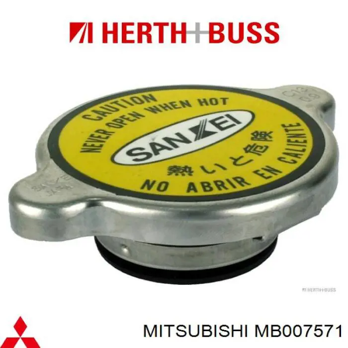 MB007571 Mitsubishi кришка/пробка радіатора
