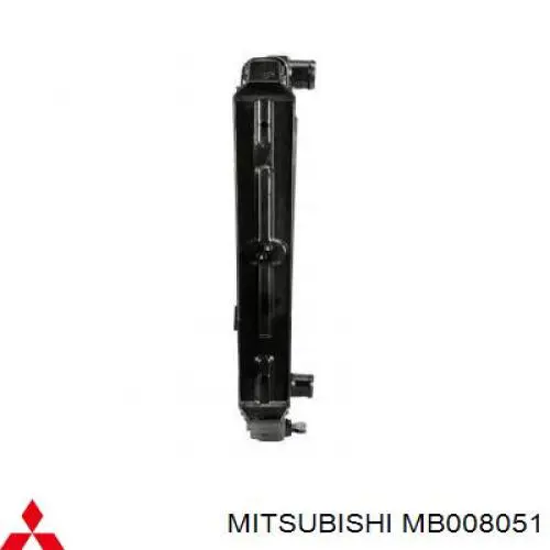 Радіатор MB008051 Mitsubishi