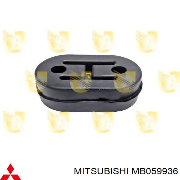 Подушка кріплення глушника Mitsubishi MB059936 ціна, від 1.93 USD