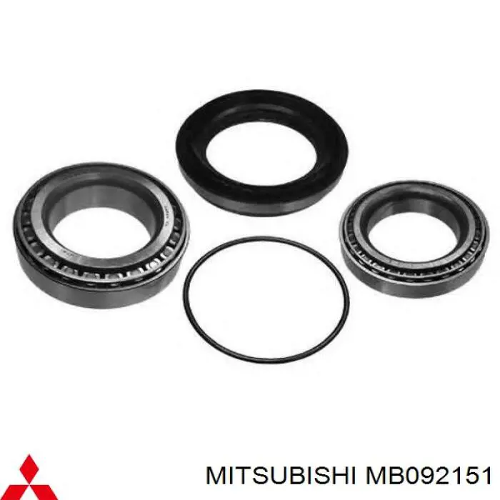 Підшипник маточини передньої, зовнішній MB092151 Mitsubishi