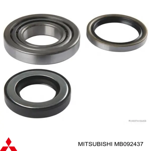 Сальник піввісі заднього моста, зовнішній Mitsubishi MB092437 ціна, від 2.68 USD