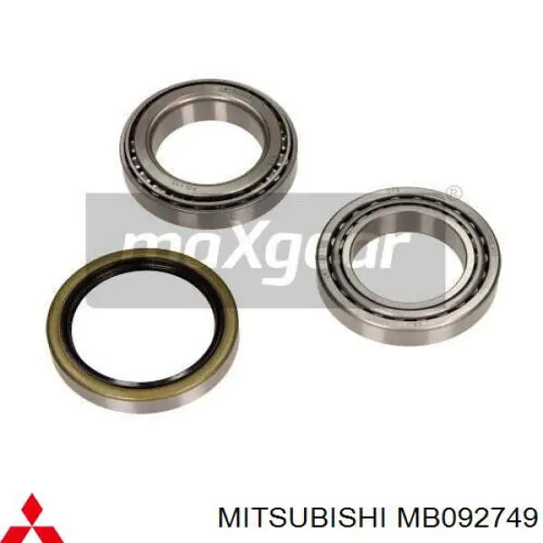 Купити MB092749 Mitsubishi Підшипник ступиці передньої