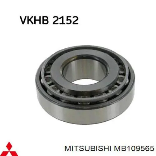 Підшипник маточини передньої, зовнішній MB633087 Mitsubishi