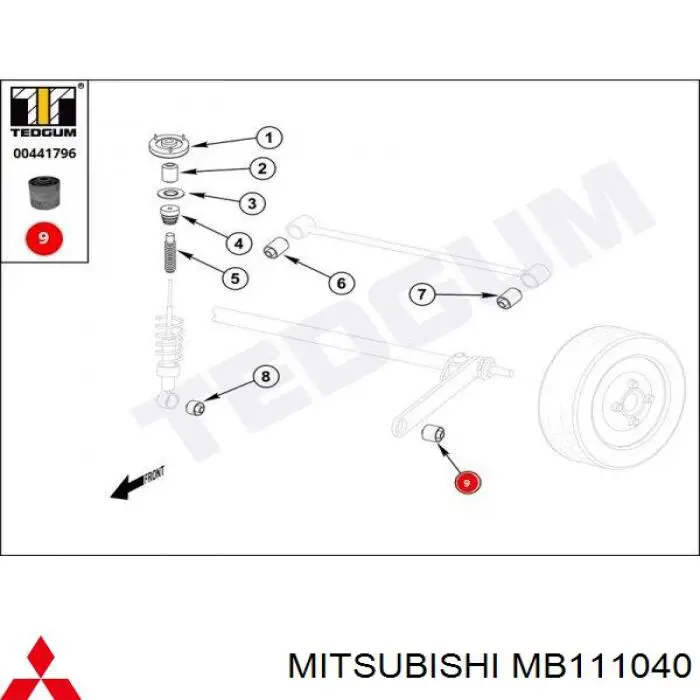  MB111040 Mitsubishi