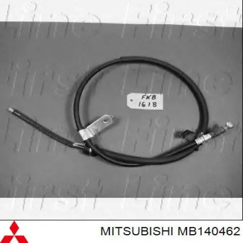 Трос ручного гальма задній, лівий MB140462 Mitsubishi