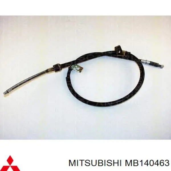 Трос стоянкового гальма задній правий Mitsubishi MB140463 ціна, від 24.22 USD