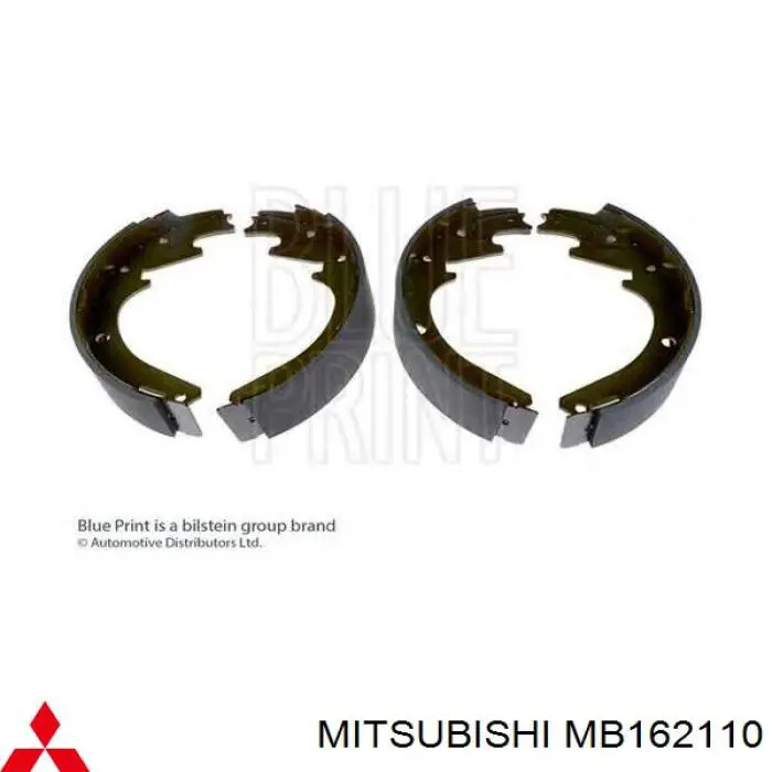 Купити MB162110 Mitsubishi Колодки гальмові задні, барабанні