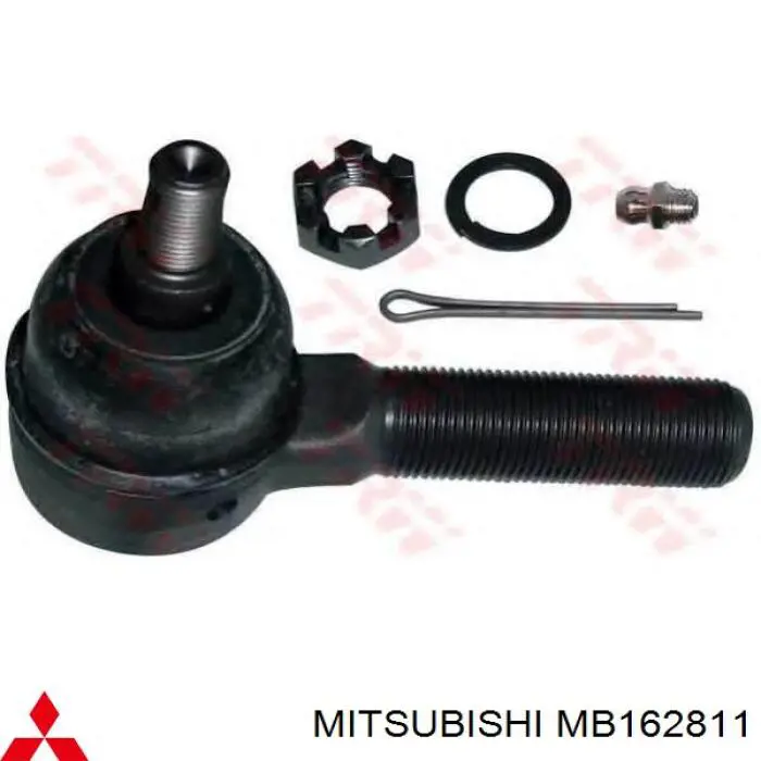 MB162811 Mitsubishi Зовнішній наконечник рульової тяги