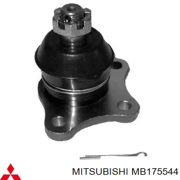 Кульова опора, нижня, ліва MB175544 Mitsubishi