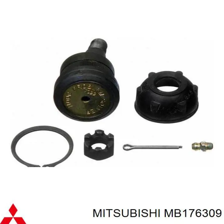 MB176309 Mitsubishi кульова опора, верхня