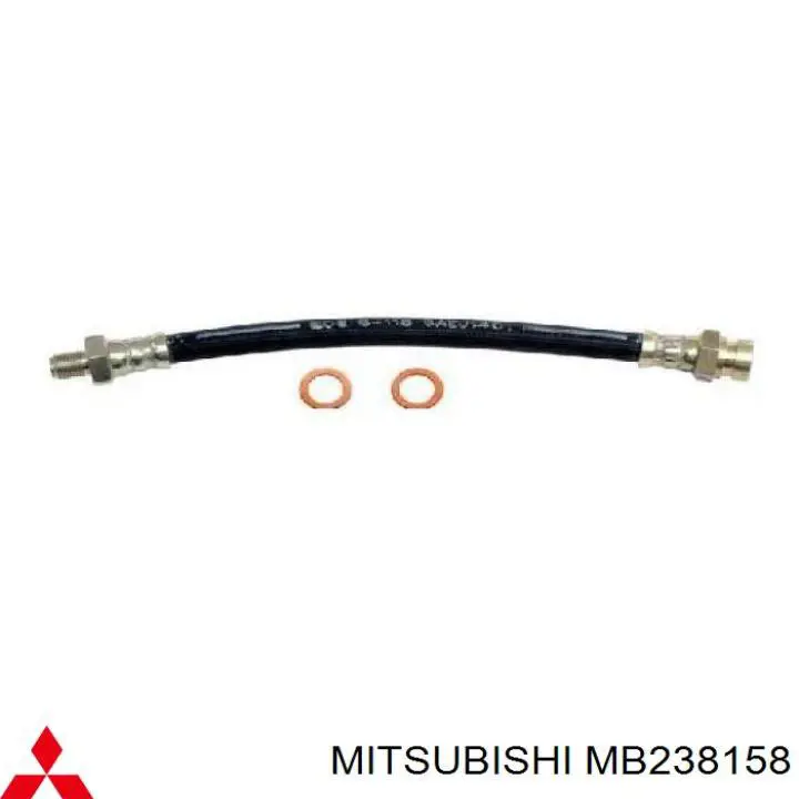 Шланг гальмівний передній Mitsubishi MB857526 ціна, від 5.94 USD