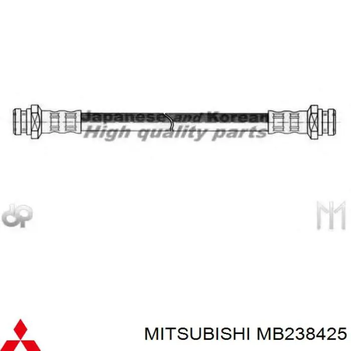 Шланг гальмівний передній Mitsubishi MB238425 ціна, від 6.50 USD