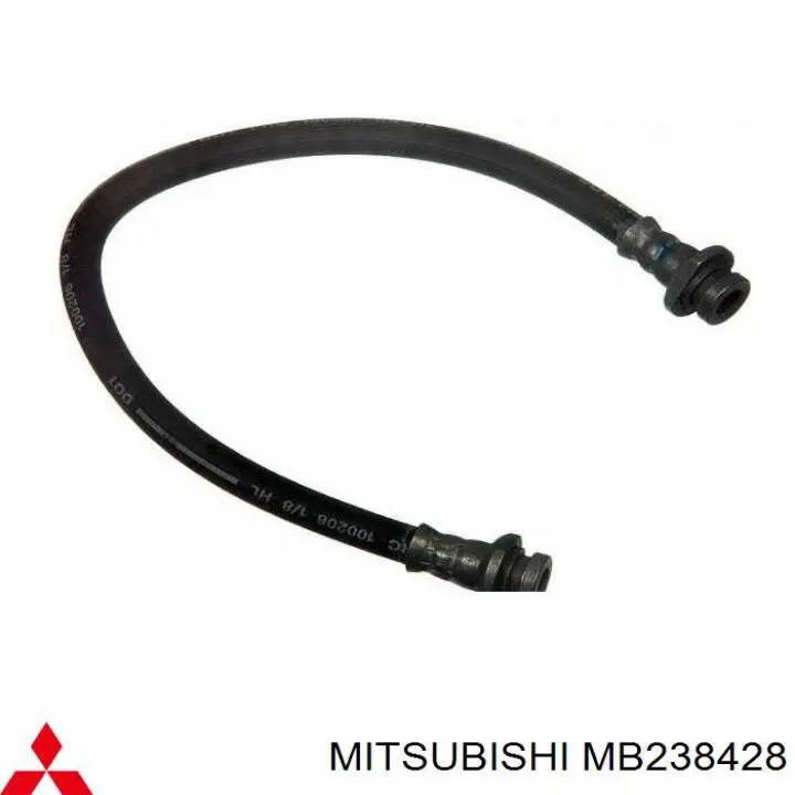 MB238428 Mitsubishi Гнучка гальмівна трубка передня