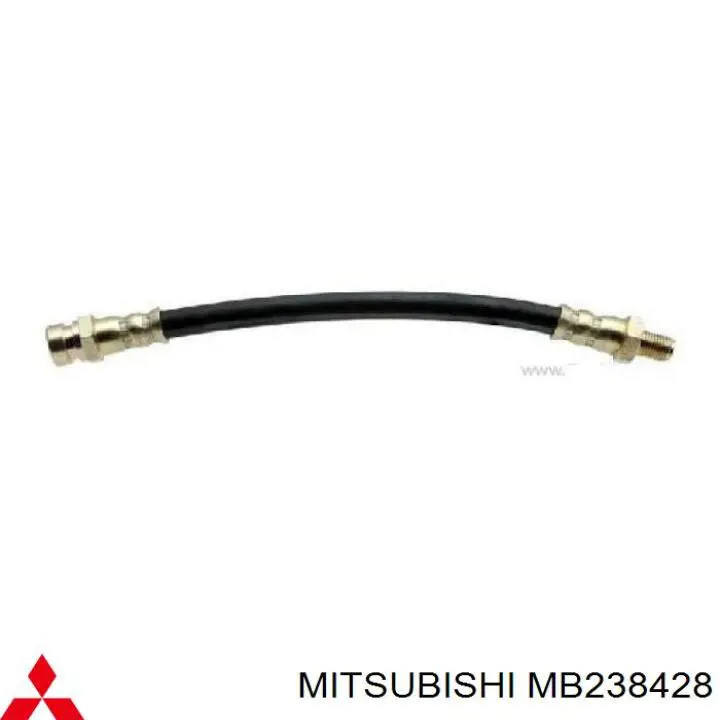 Шланг гальмівний передній Mitsubishi MB238428 ціна, від 6.03 USD