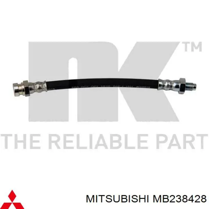 Купити MB238428 Mitsubishi Гальмівні шланги передні