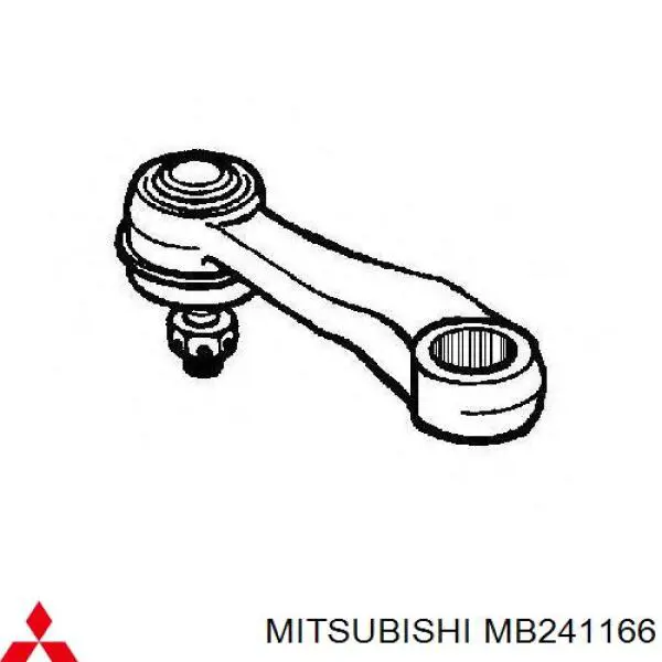 Сошка рульового керування MB241166 Mitsubishi