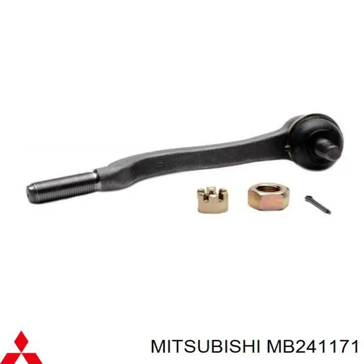 Наконечник рульовий Mitsubishi MB241171 ціна, від 9.63 USD