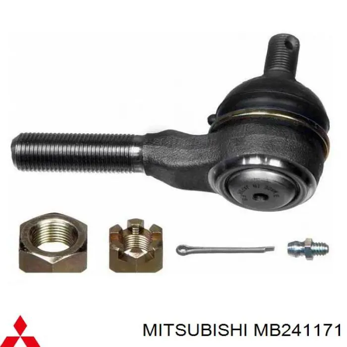 Накінечник рульової тяги, зовнішній MB241171 Mitsubishi