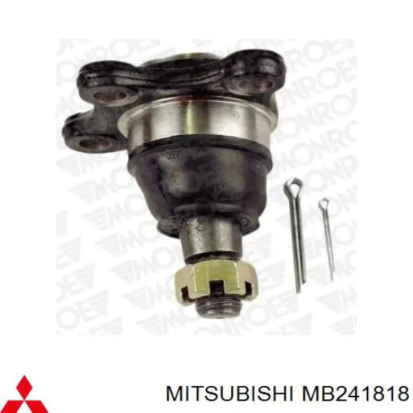MB241818 Mitsubishi кульова опора, нижня