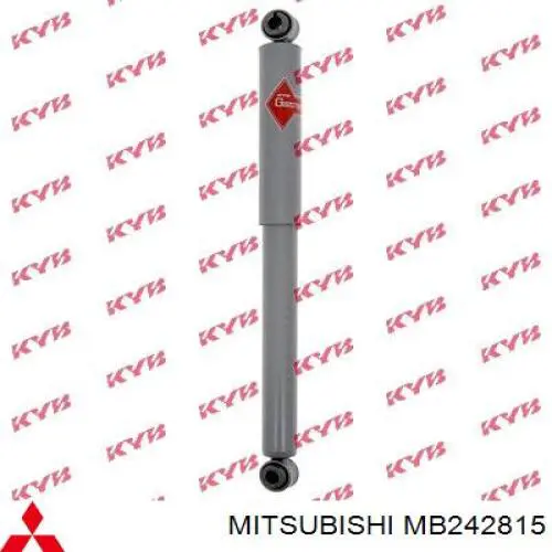 Амортизатор задній Mitsubishi MB242815 ціна, від 25.57 USD
