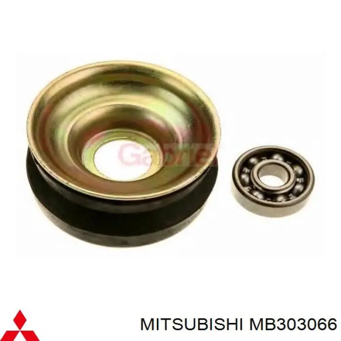 Підшипник опорний амортизатора, переднього Mitsubishi MB303066 ціна, від 10.32 USD