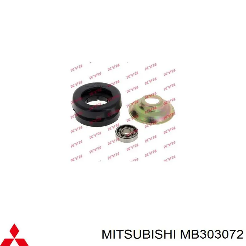 Підшипник опорний амортизатора, переднього Mitsubishi MB303072 ціна, від 10.32 USD