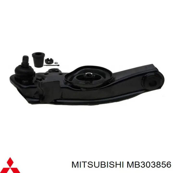 Важіль передньої підвіски нижній, правий MB303856 Mitsubishi