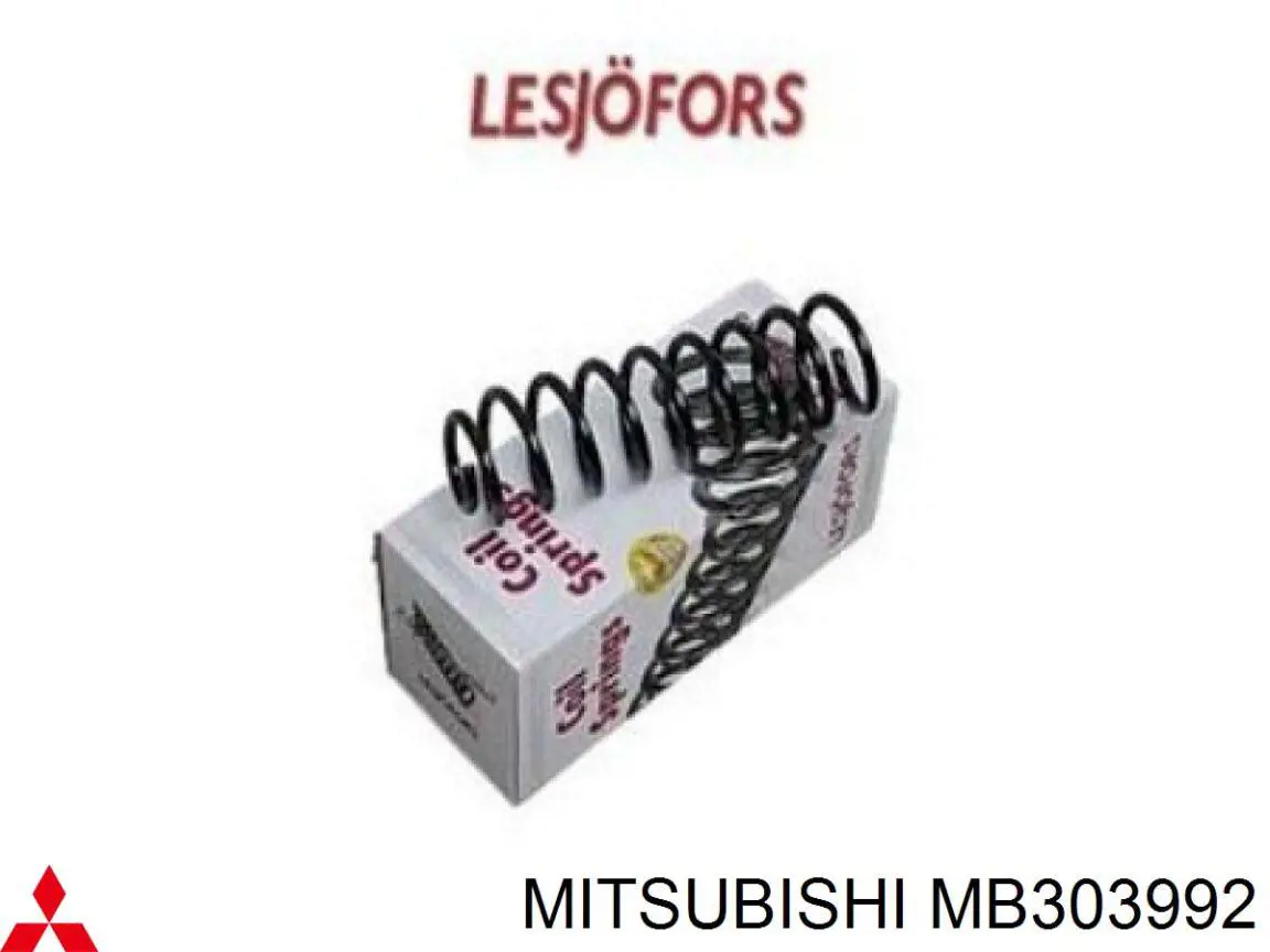 Купити MB303992 Mitsubishi Гвинтова пружина підвіска