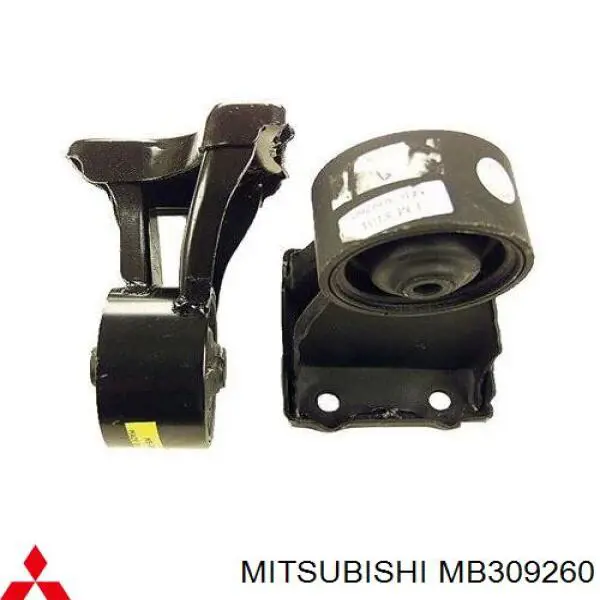 MB309260 Mitsubishi Задня подушка двигуна