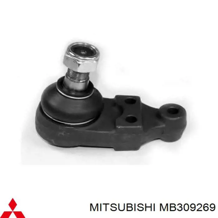 Подушка (опора) двигуна, права (сайлентблок) MB309269 Mitsubishi