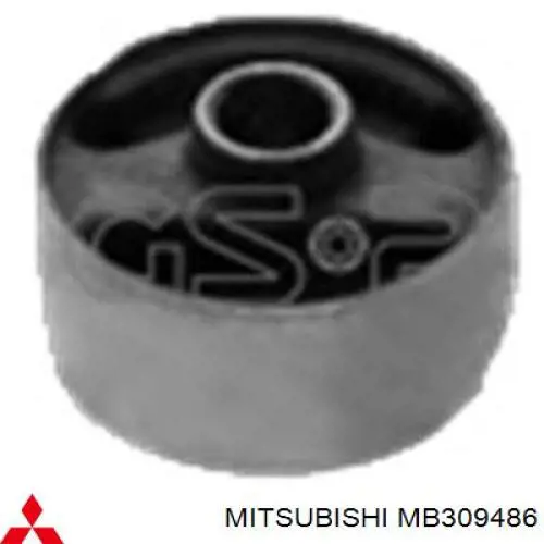 Подушка (опора) двигуна передня (сайлентблок) MB309486 Mitsubishi