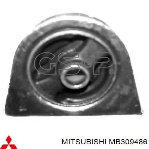 Подушка (опора) двигуна передня (сайлентблок) MB309486 Mitsubishi