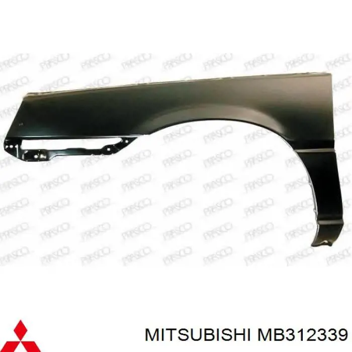 Купити Крило переднє ліве Mitsubishi Lancer III C1A,C6A